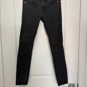 rag & bone Black Skinny Women's Jeans